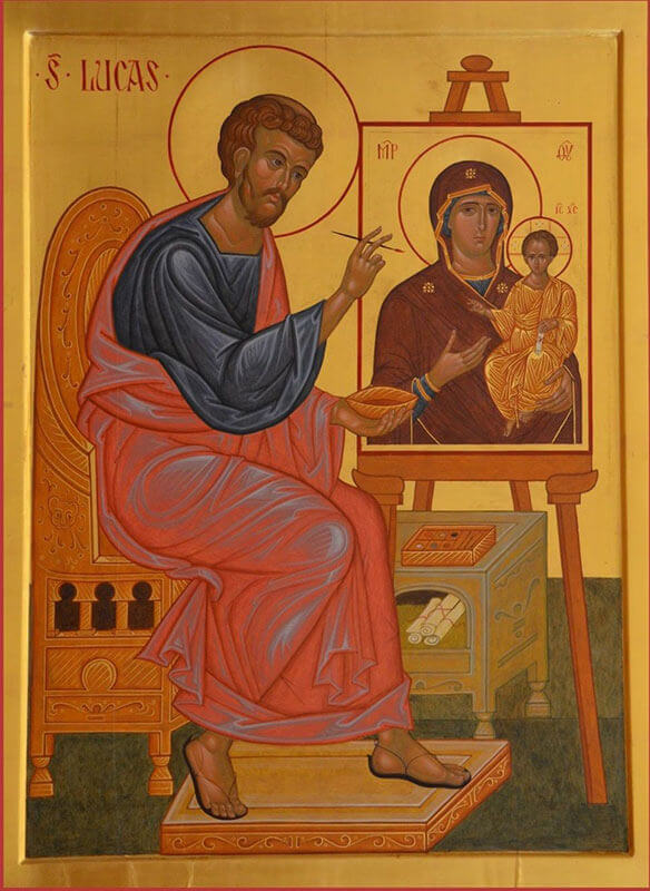 The Gospel Writer who was also an artist