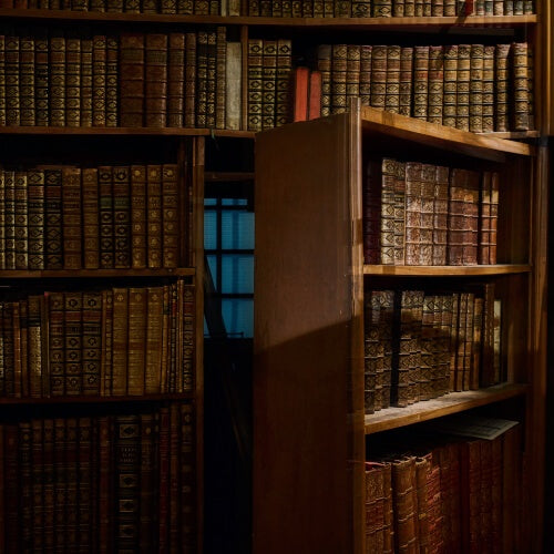 “Hide in here, Father!”