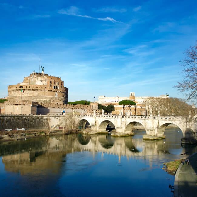 Did you know that St. Michael has his own castle in Rome?