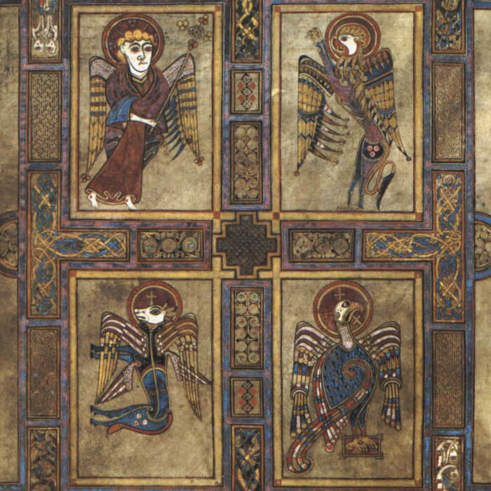 What do a lion, ox, eagle, and angel have in common? They’re all symbols of the Gospel writers!