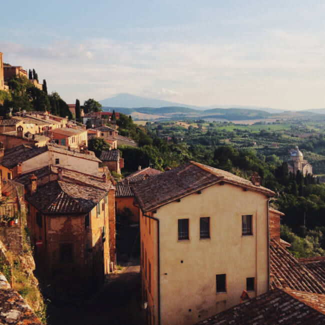 Where did Padre Pio grow up?