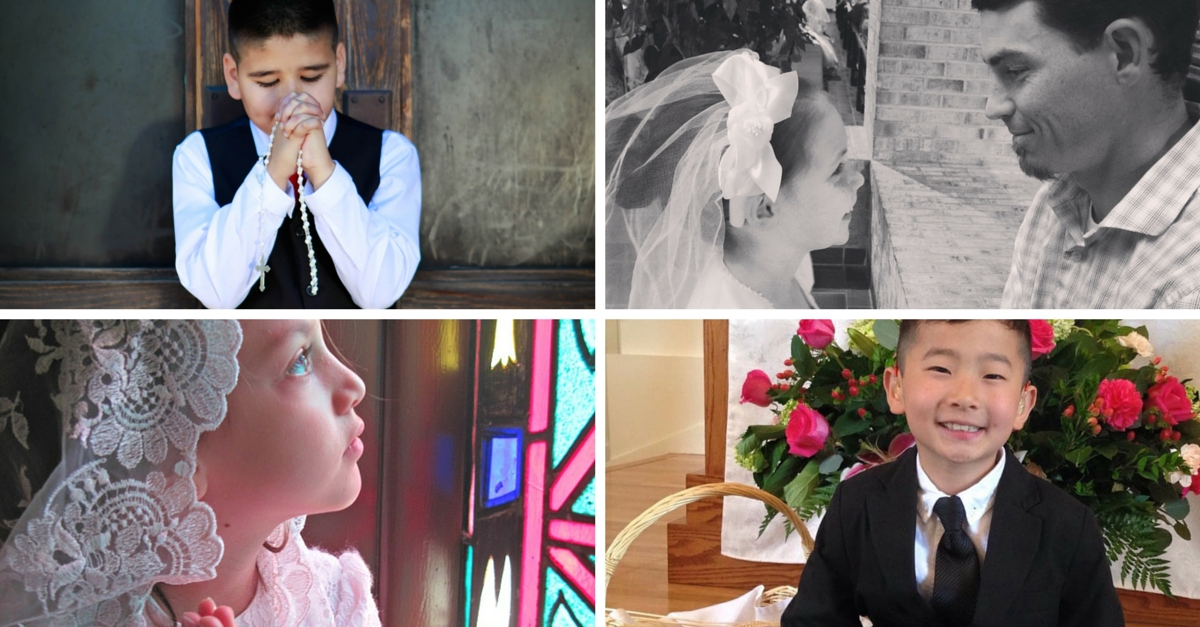 We Have Our Winners! 8th Annual First Communion Photo Contest Results