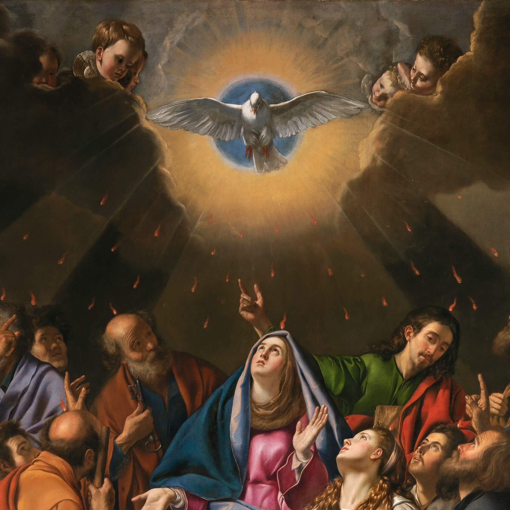 Who said the first novena?