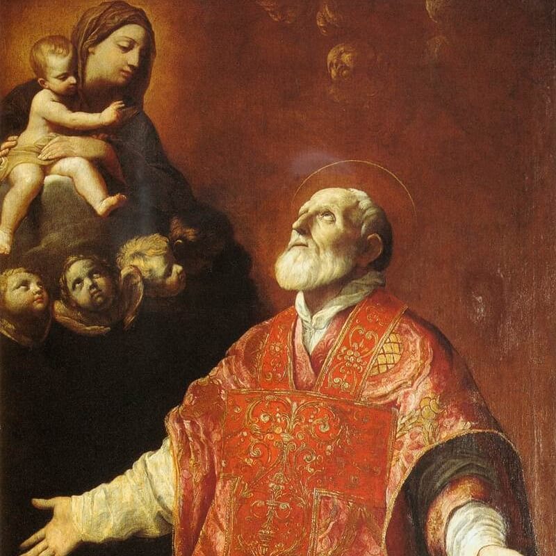 Who is called the “Saint of Joy”?