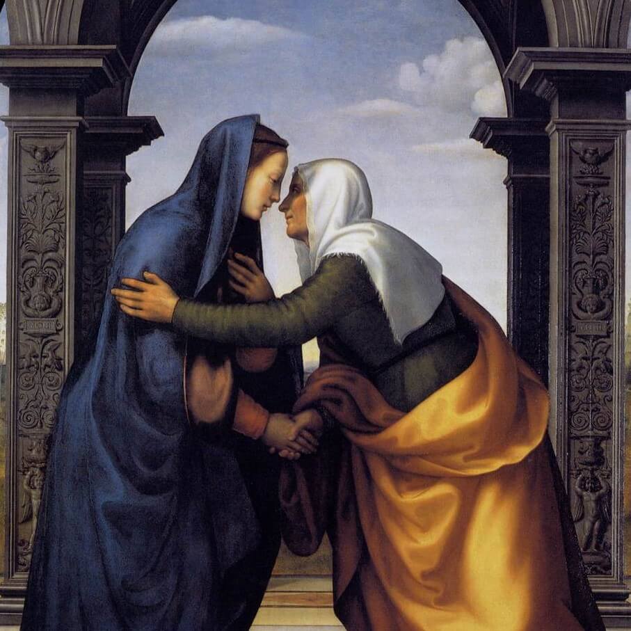 What did St. Elizabeth tell us about her holy cousin Mary?