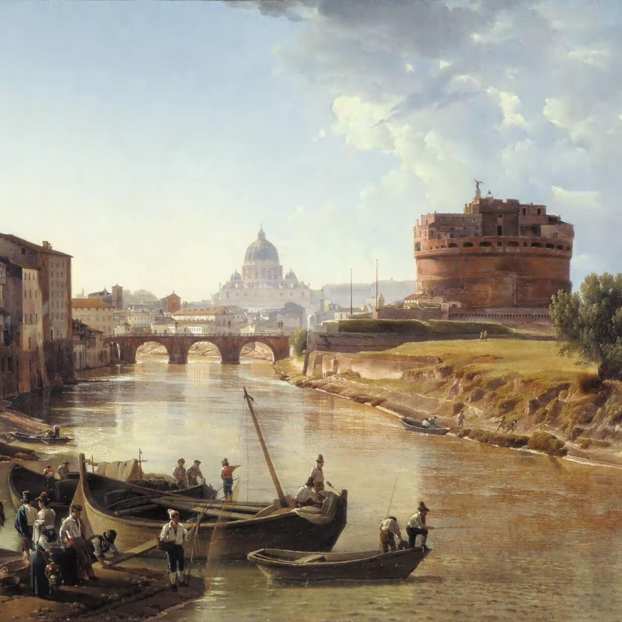 Which saint gave his life for a pope?