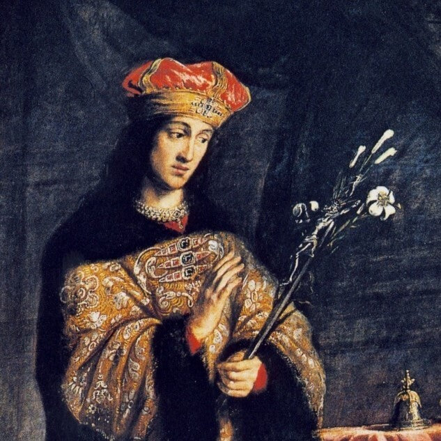 Who is the patron saint of Eastern Europe’s Catholic bastions?