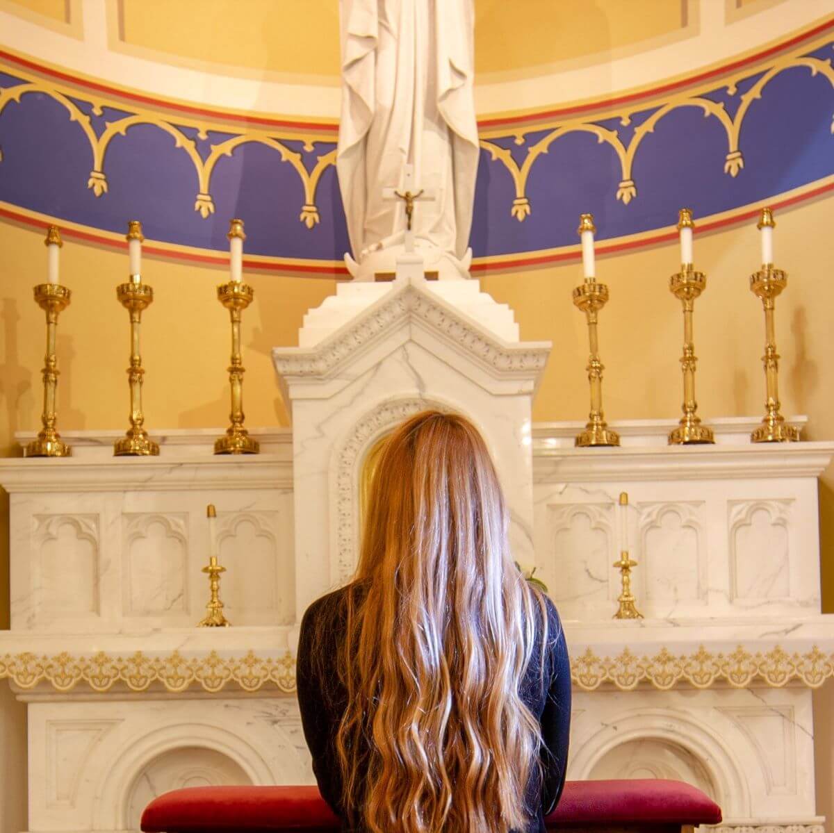 Who is the patron saint of First Communicants?