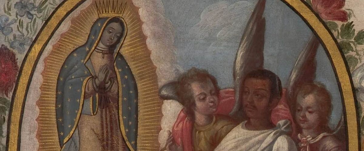 How old is the first written record of Mary's apparitions at Guadalupe?