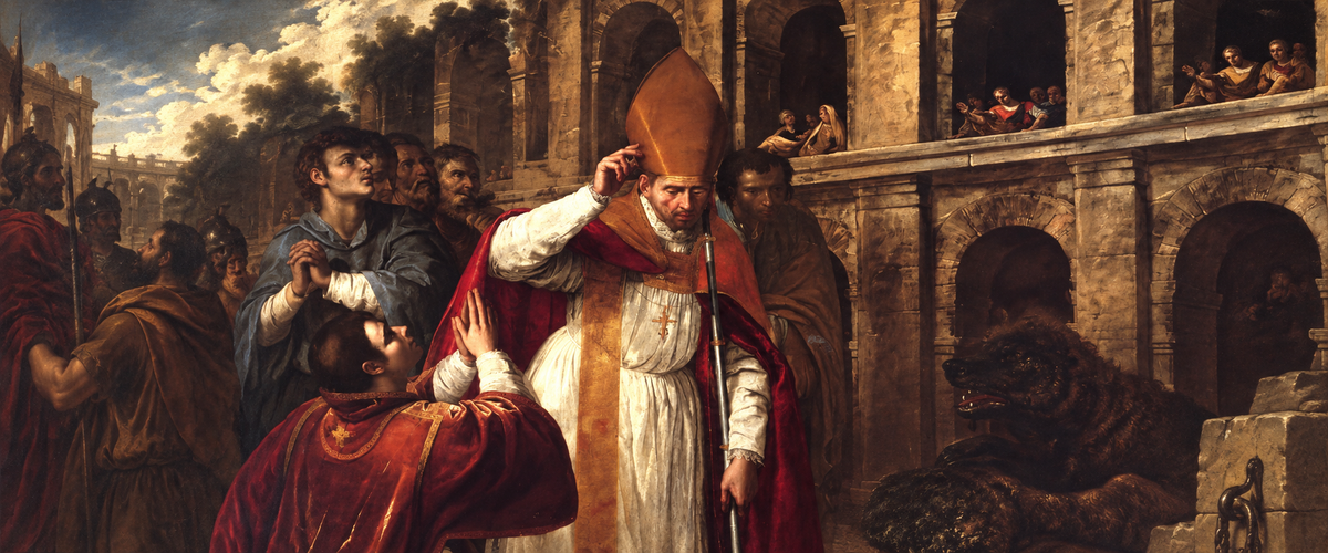 The relic of whose blood (usually) liquefies today?