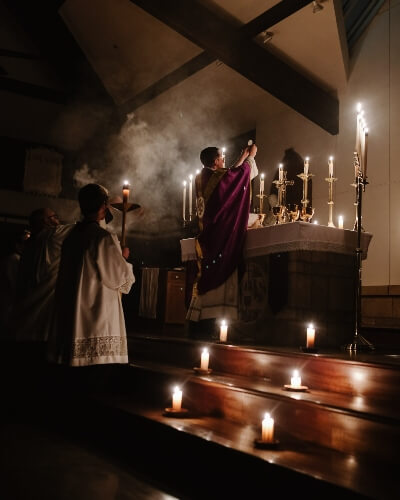 The Church has monthly devotions