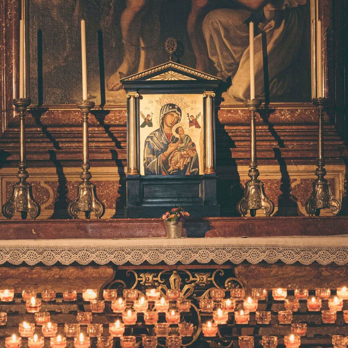 “Catholics put Mary in Jesus’ place as mediator.”