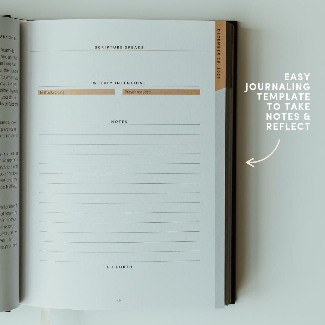 Every Sacred Sunday Mass Journal 2025-2026