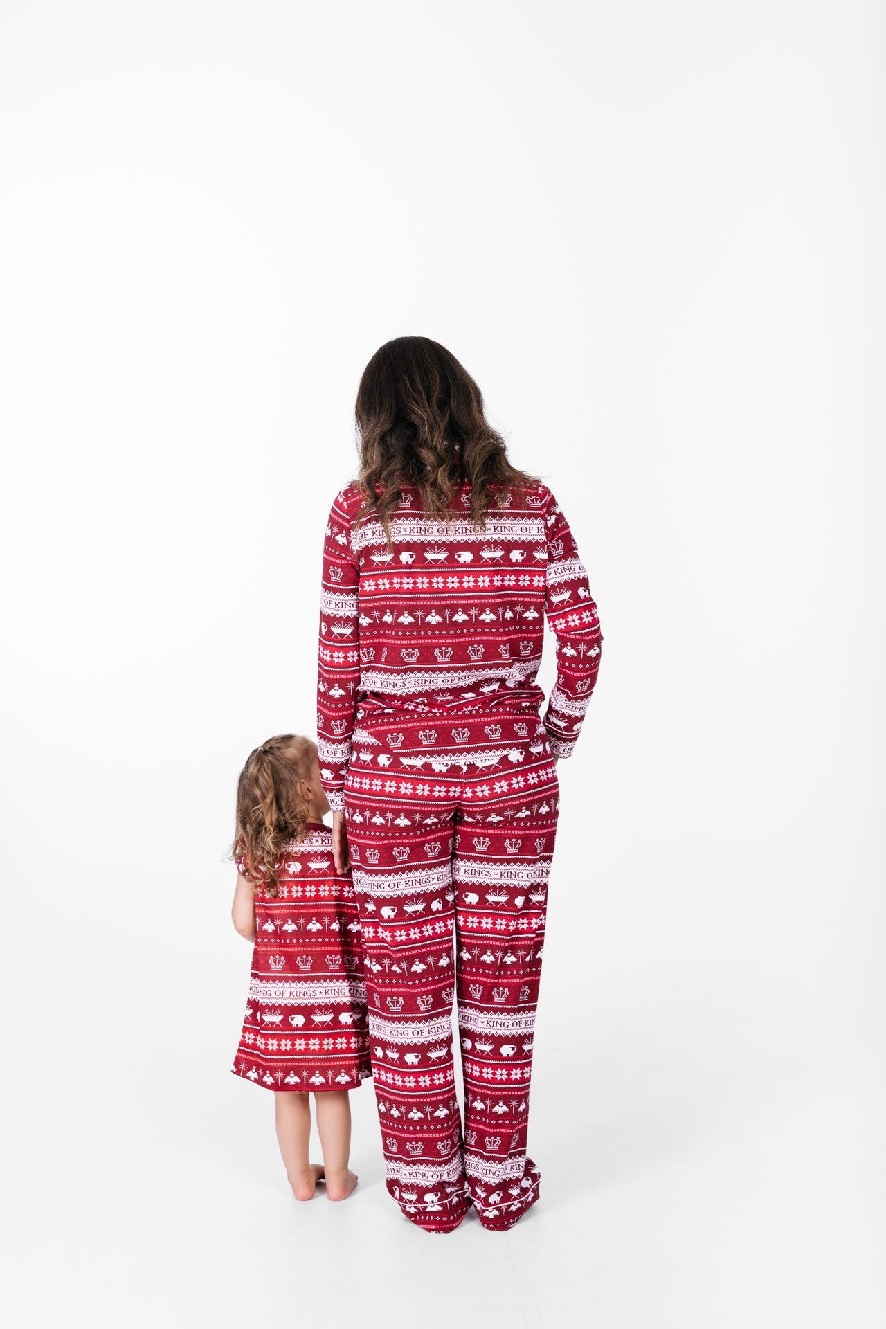 King of Kings Ruby Red PJ Girls Nightgown Polyester