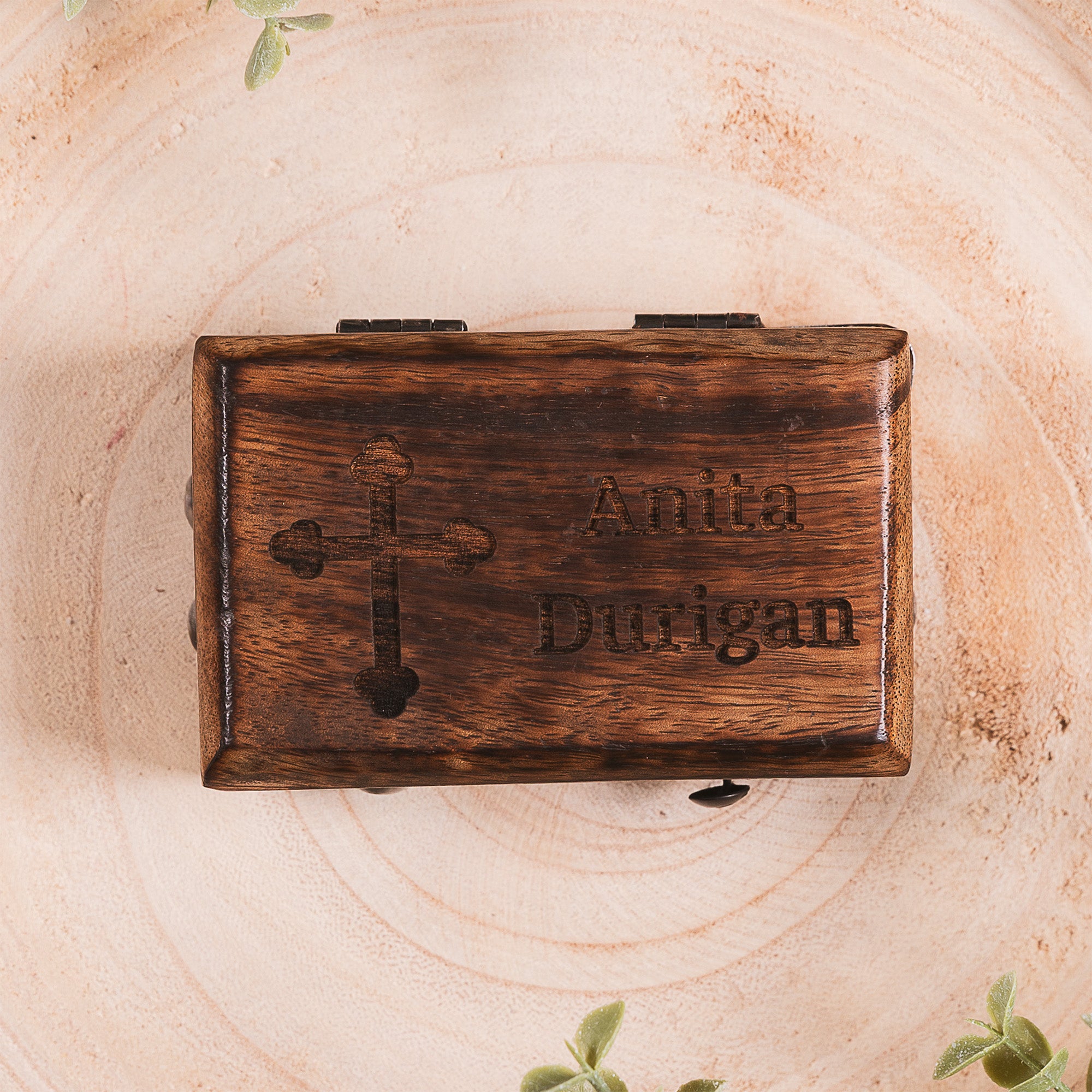 Personalized Finger Rosary Box Set