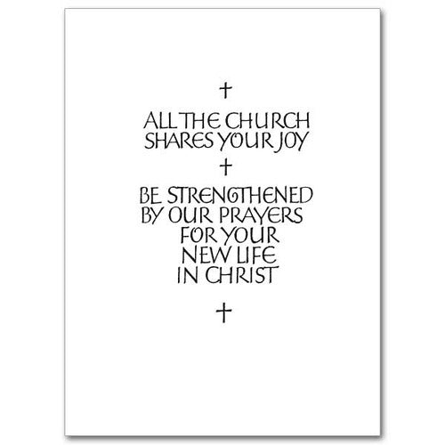 RCIA Congratulations Card