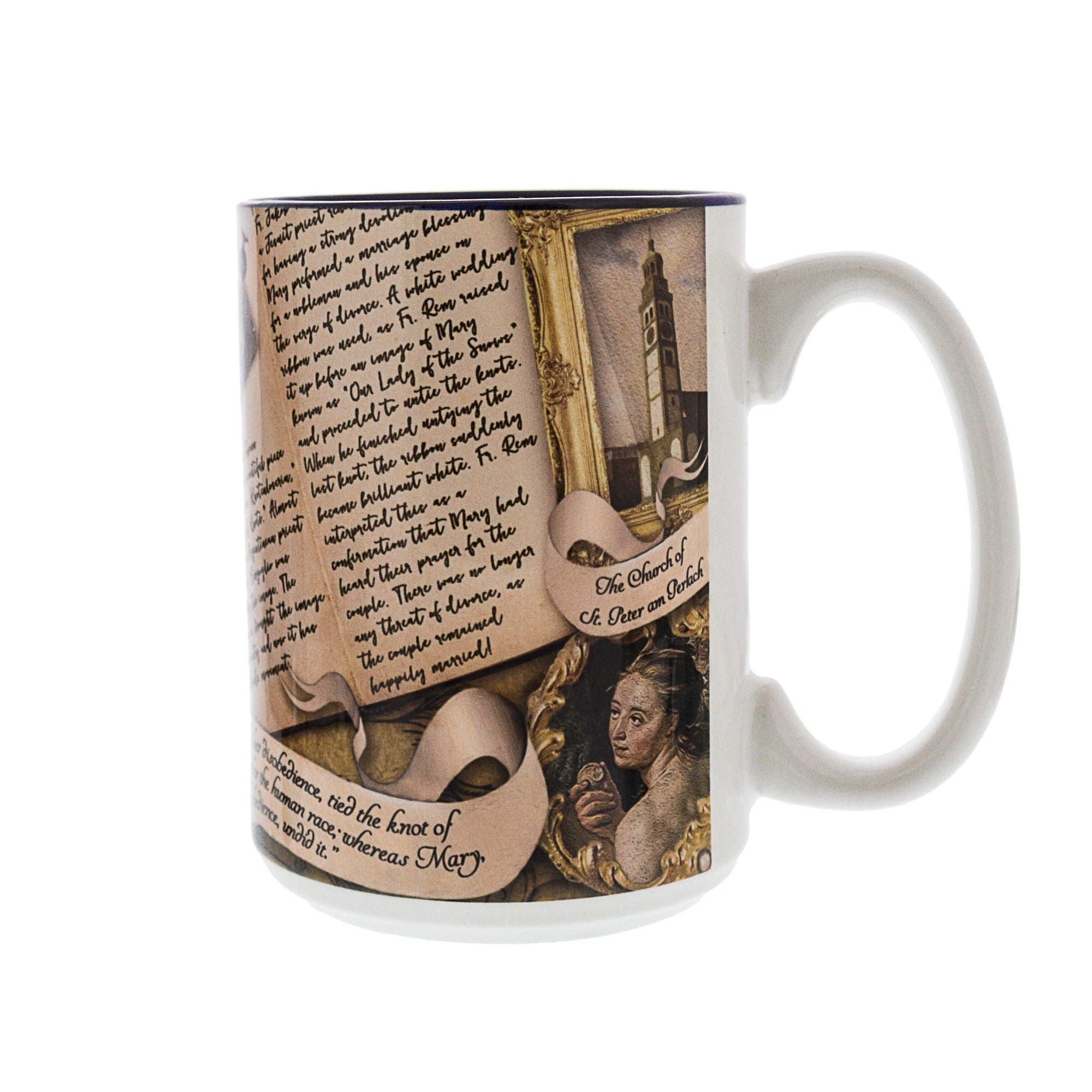 Our Lady Undoer of Knots Story Mug