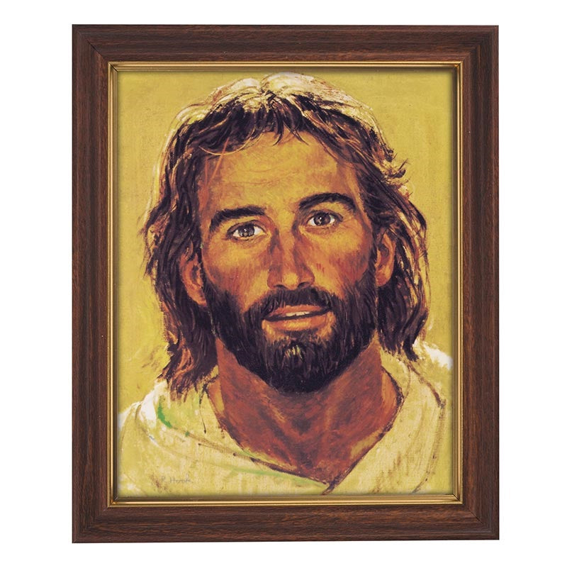 Hook's Head of Christ Framed Print