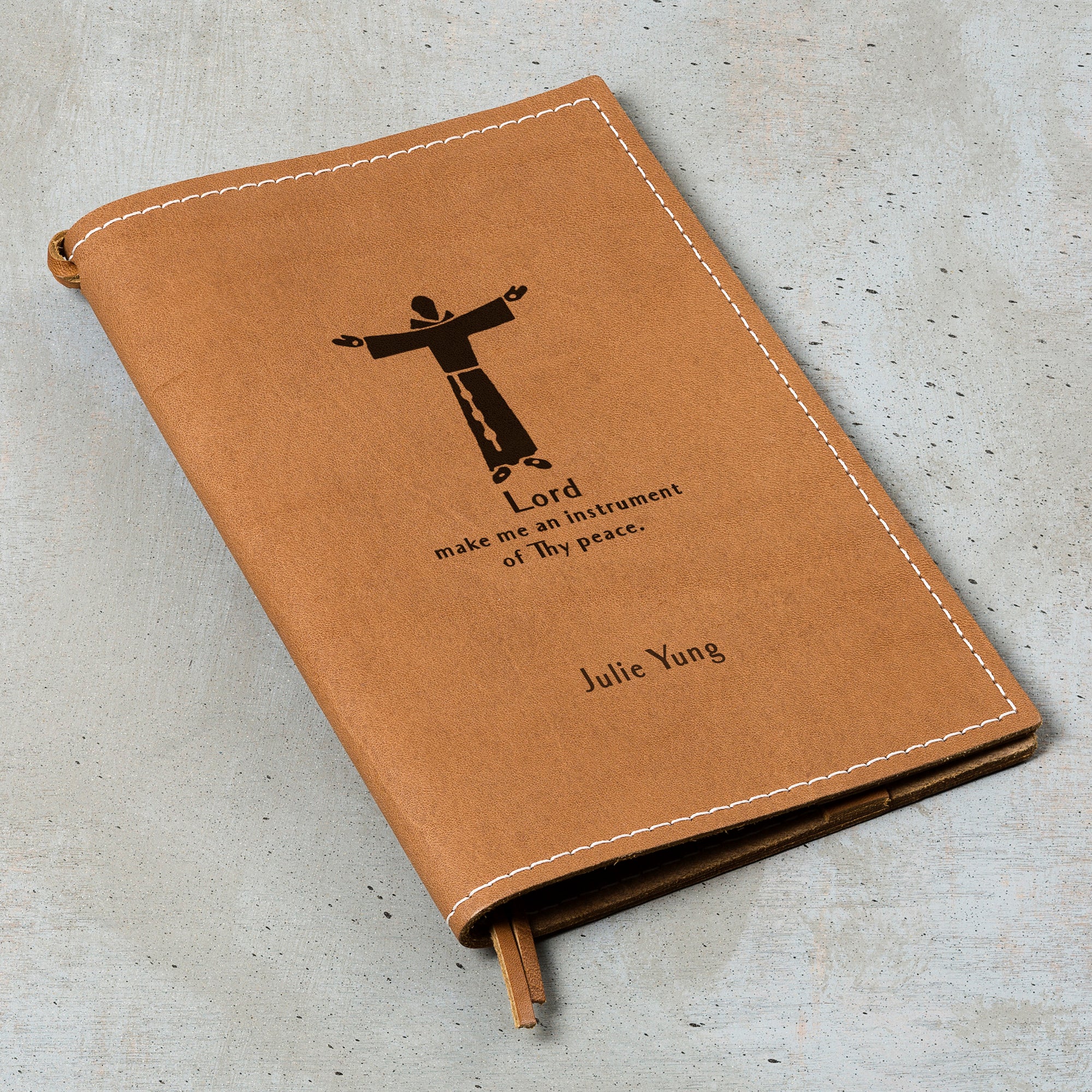 Personalized St. Francis Magnificat Cover for Standard Print Monthly Edition