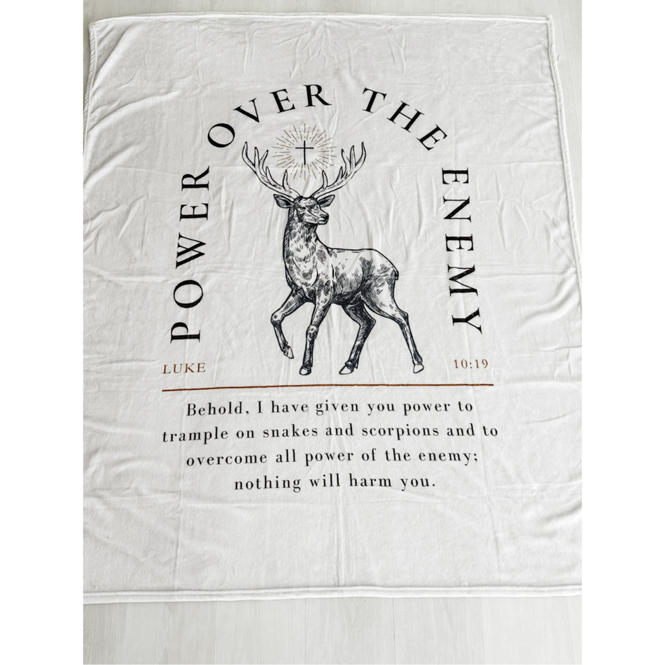 Stag Throw Blanket - 50" x 60"