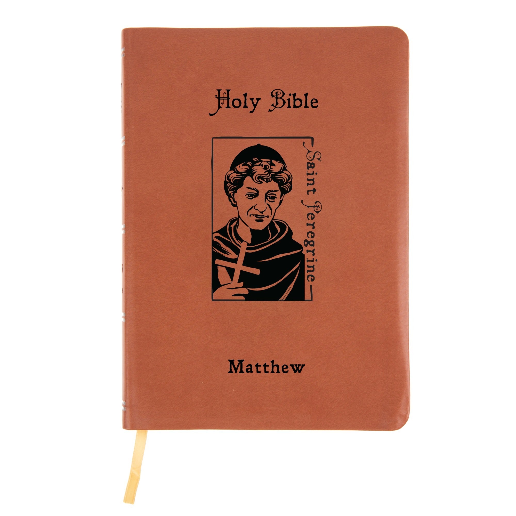 Personalized St. Peregrine Bible