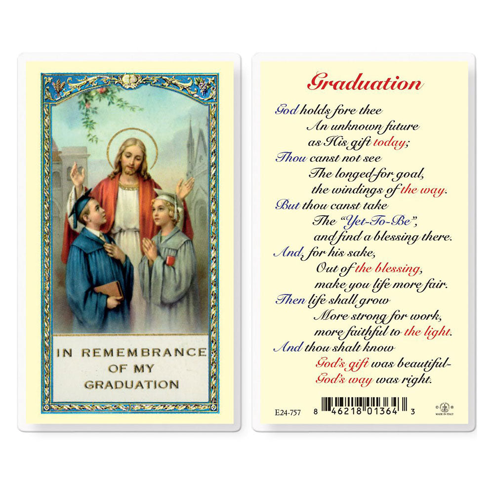 Graduation Prayer for Future Prayer Card