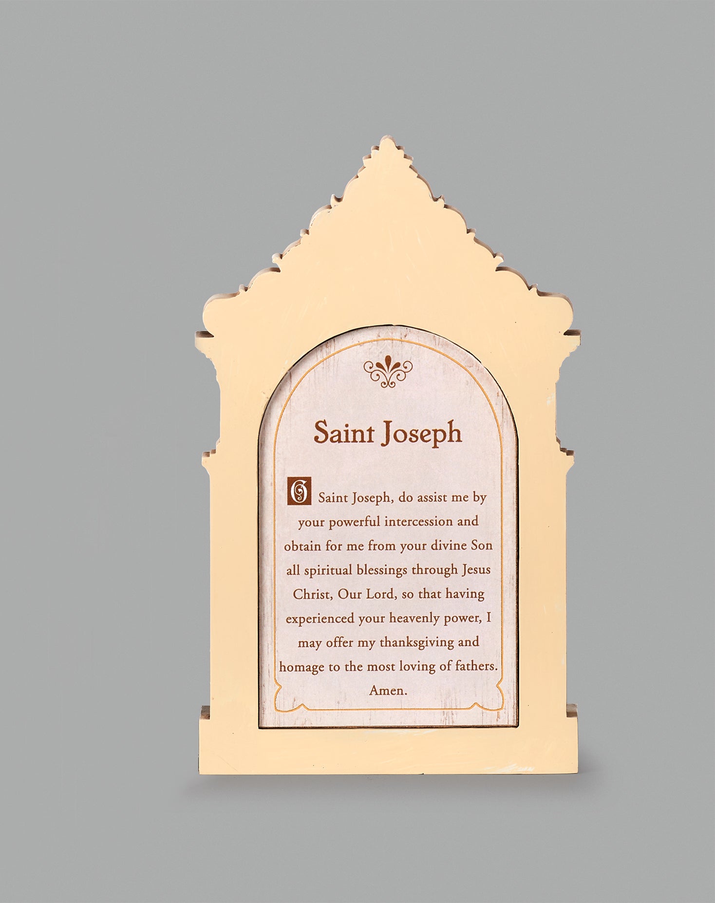 St. Joseph Table Top Shrine - 6.25"