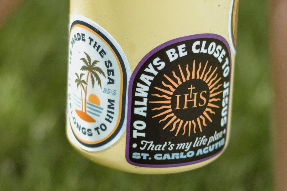 St. Carlo Acutis Life Plan Vinyl Sticker