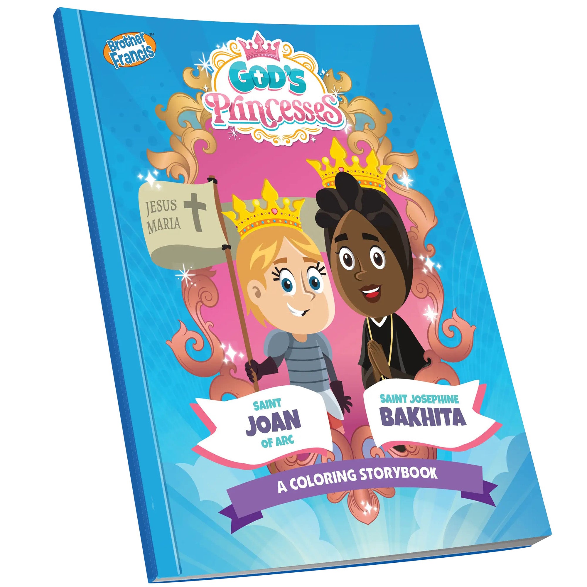 God's Princesses Volume 1 Coloring Book - St. Joan of Arc and St. Josephine Bakhita