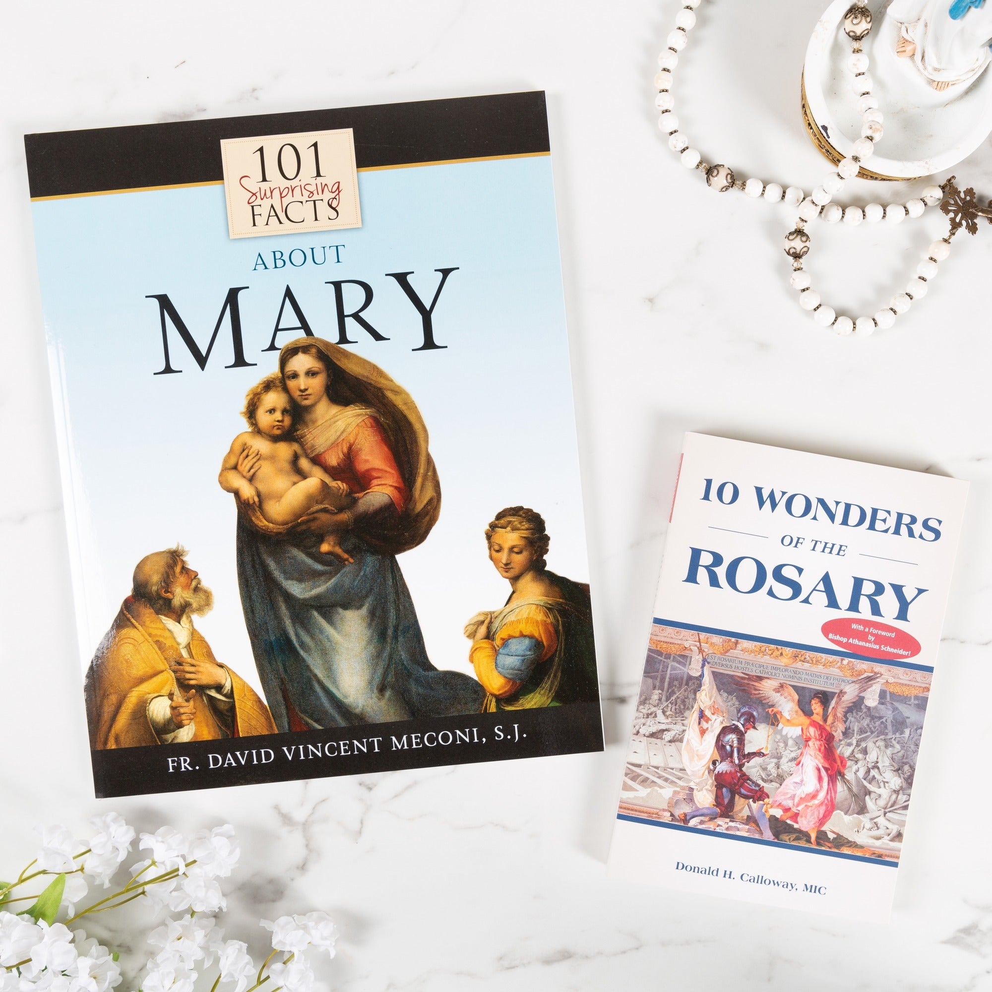 101 Surprising Facts About Mary & 10 Wonders of the Rosary (2 Book Set)