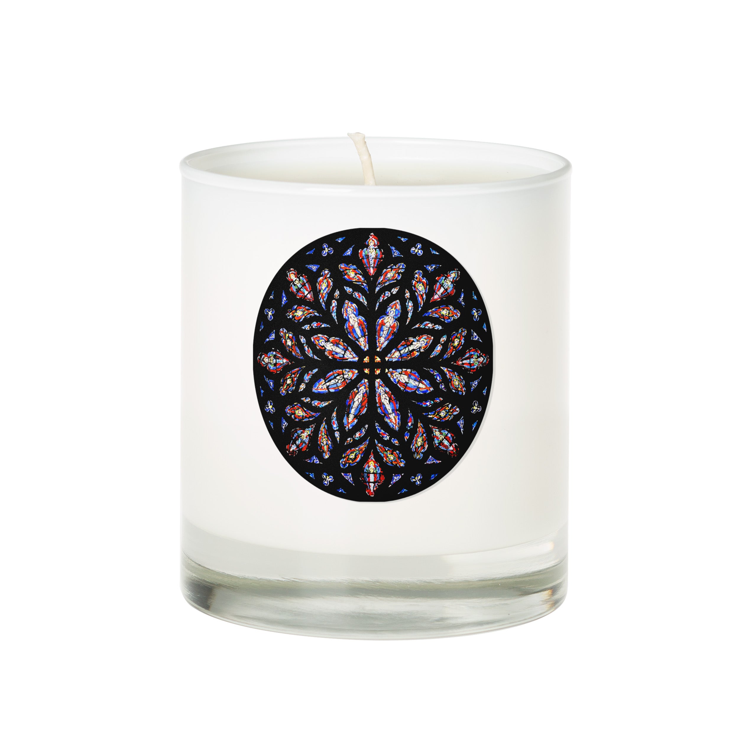 Saint Patrick's Cathedral Stained Glass Window Candle