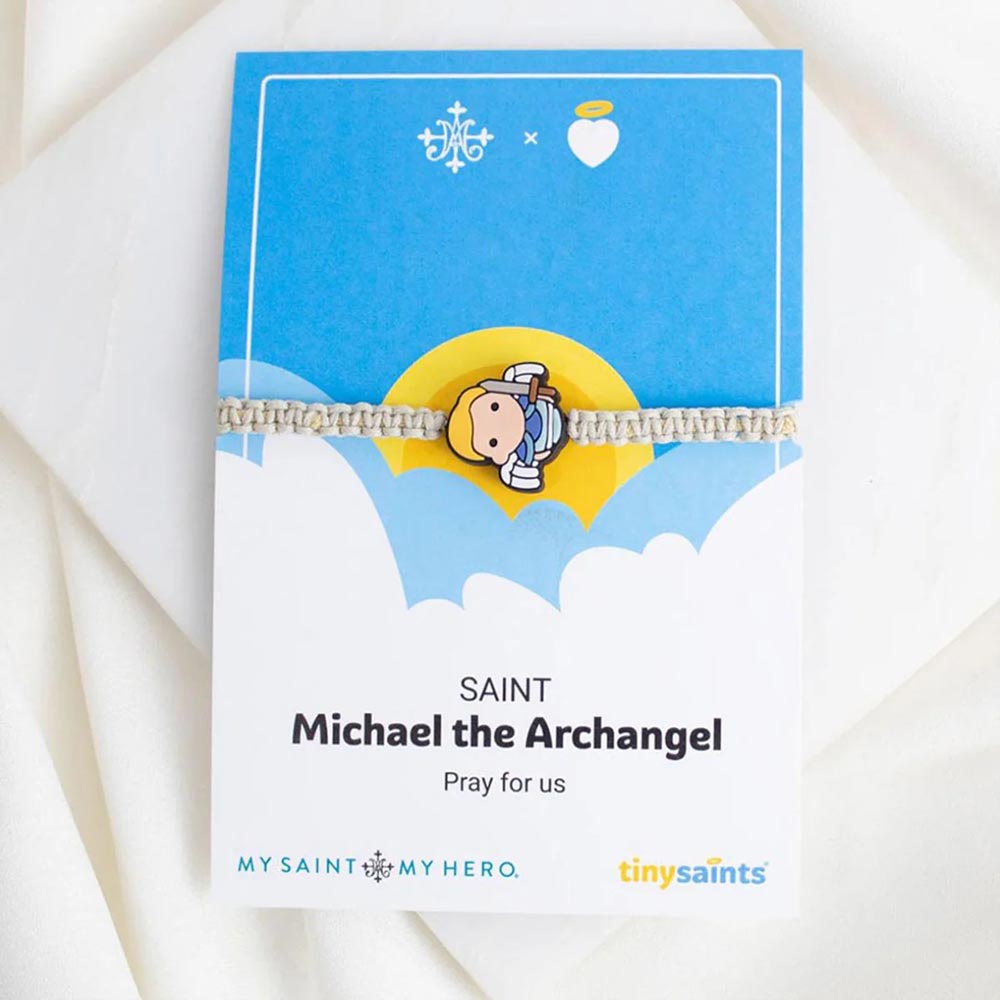Limited Edition Tiny Saints St. Michael Kids Bracelet