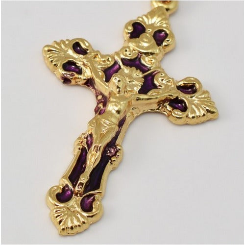 Lourdes Gold Plated Rosary