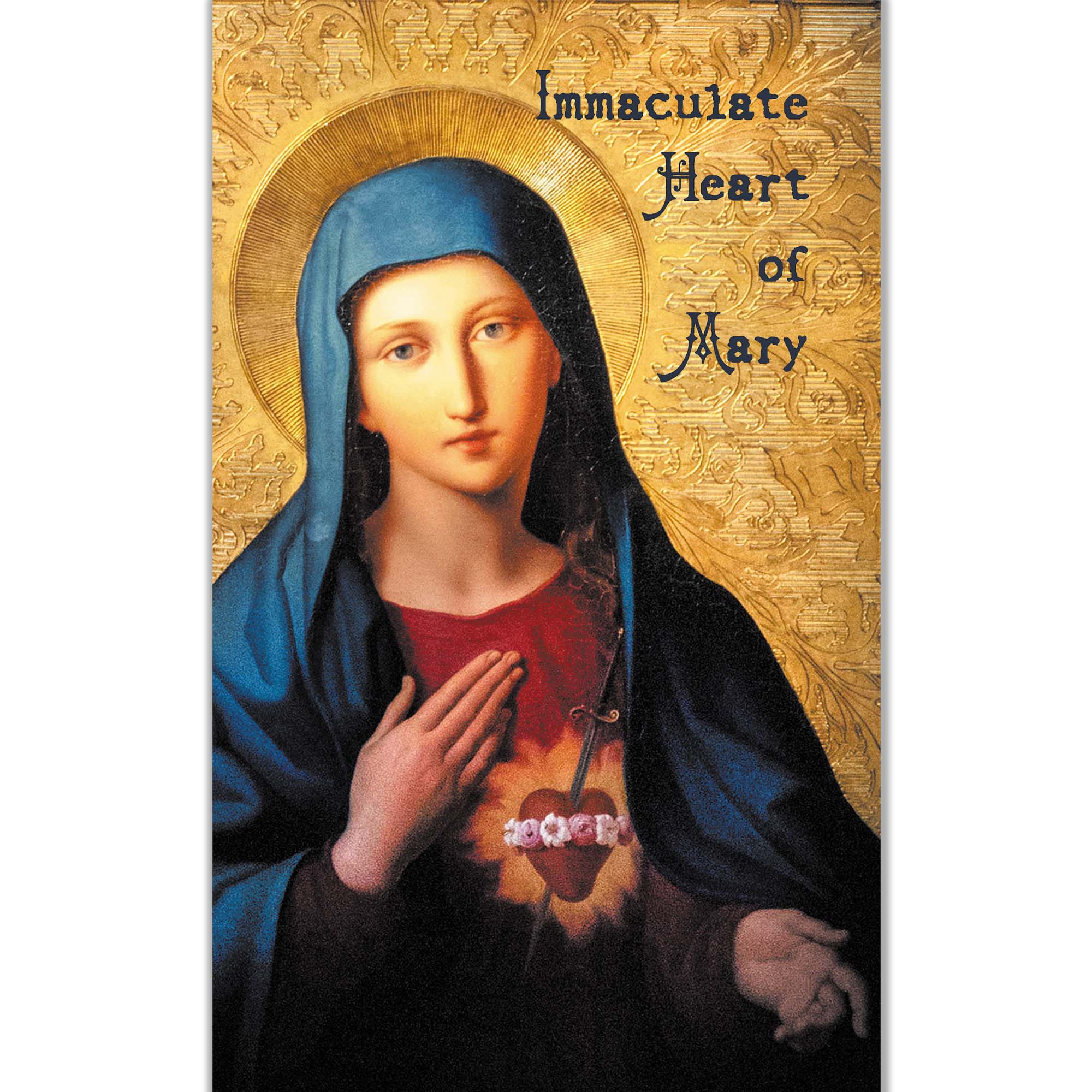 Immaculate Heart of Mary Prayer Card