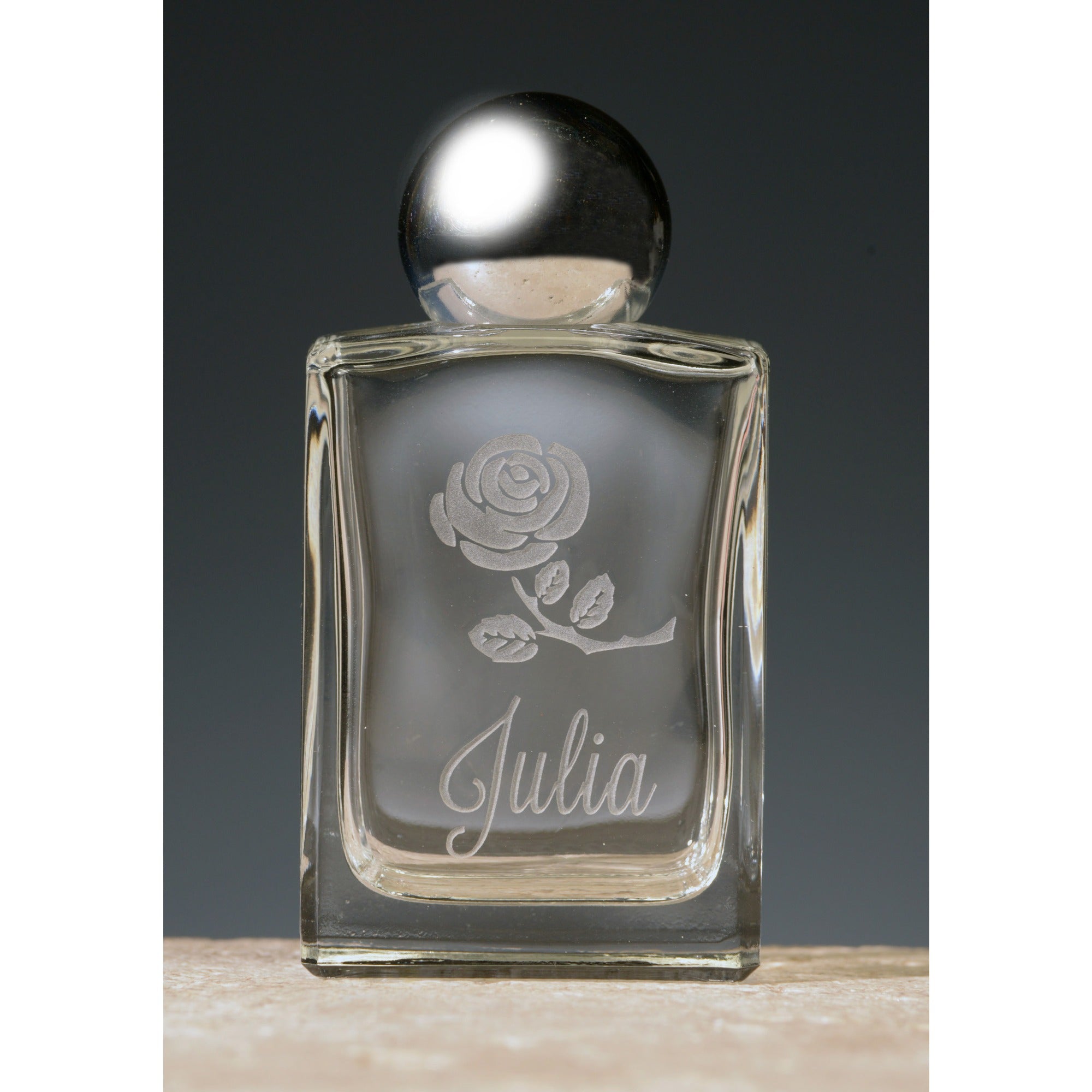 Personalized St. Therese Holy Water Bottle