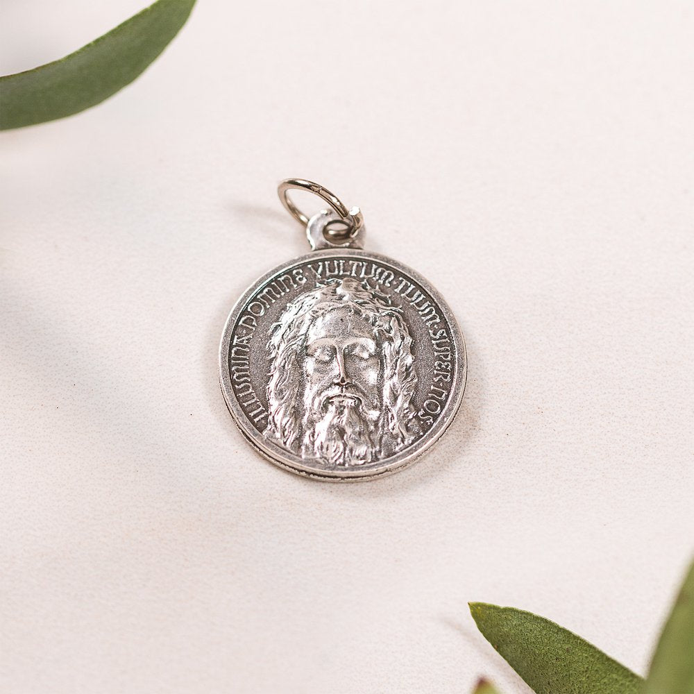 Holy Face Prayer Card & Medal