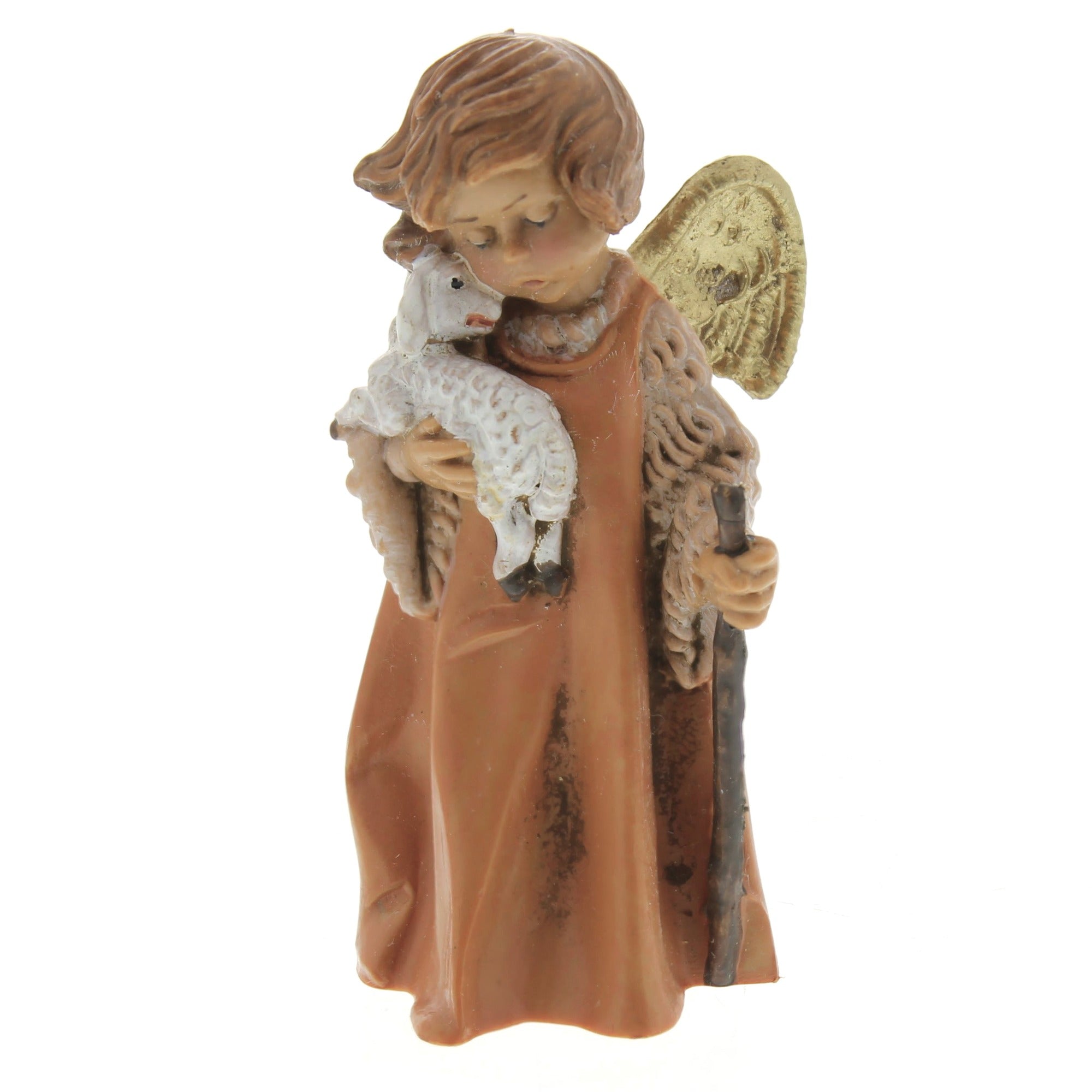 Fontanini Angel with Lamb Nativity Figurine 5" Scale