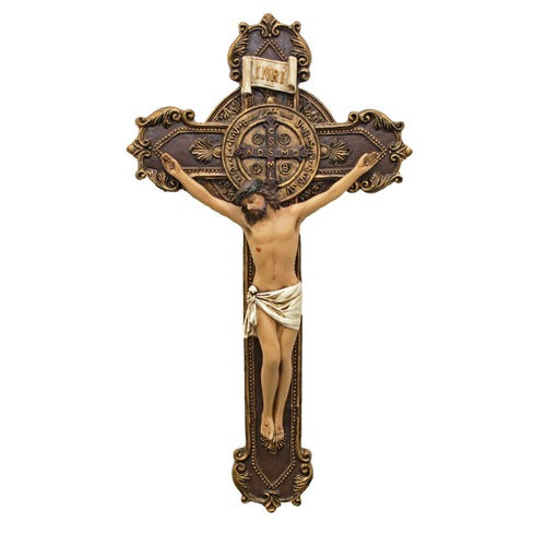 St. Benedict Crucifix 11 Inch