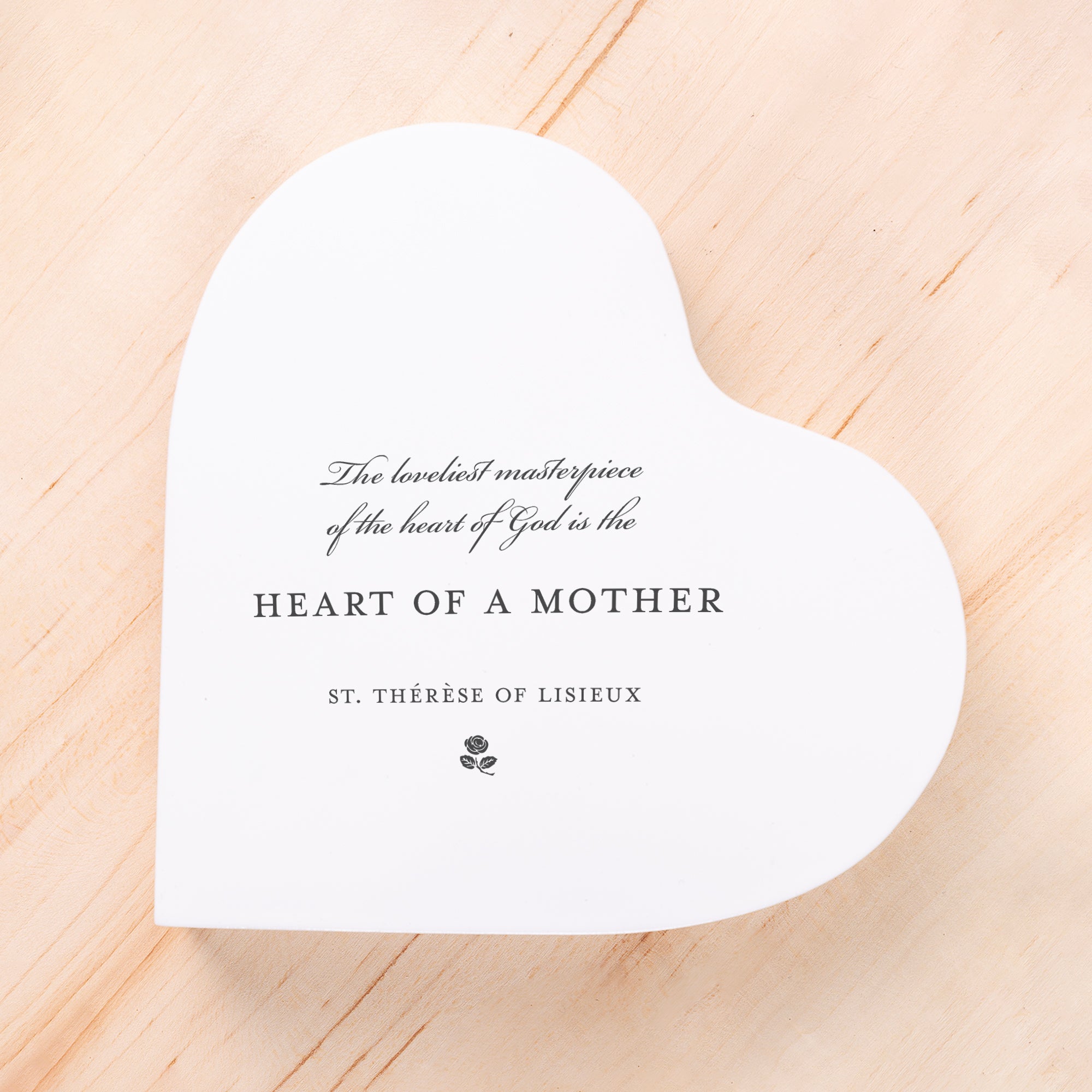 White Heart of a Mother Heart Block