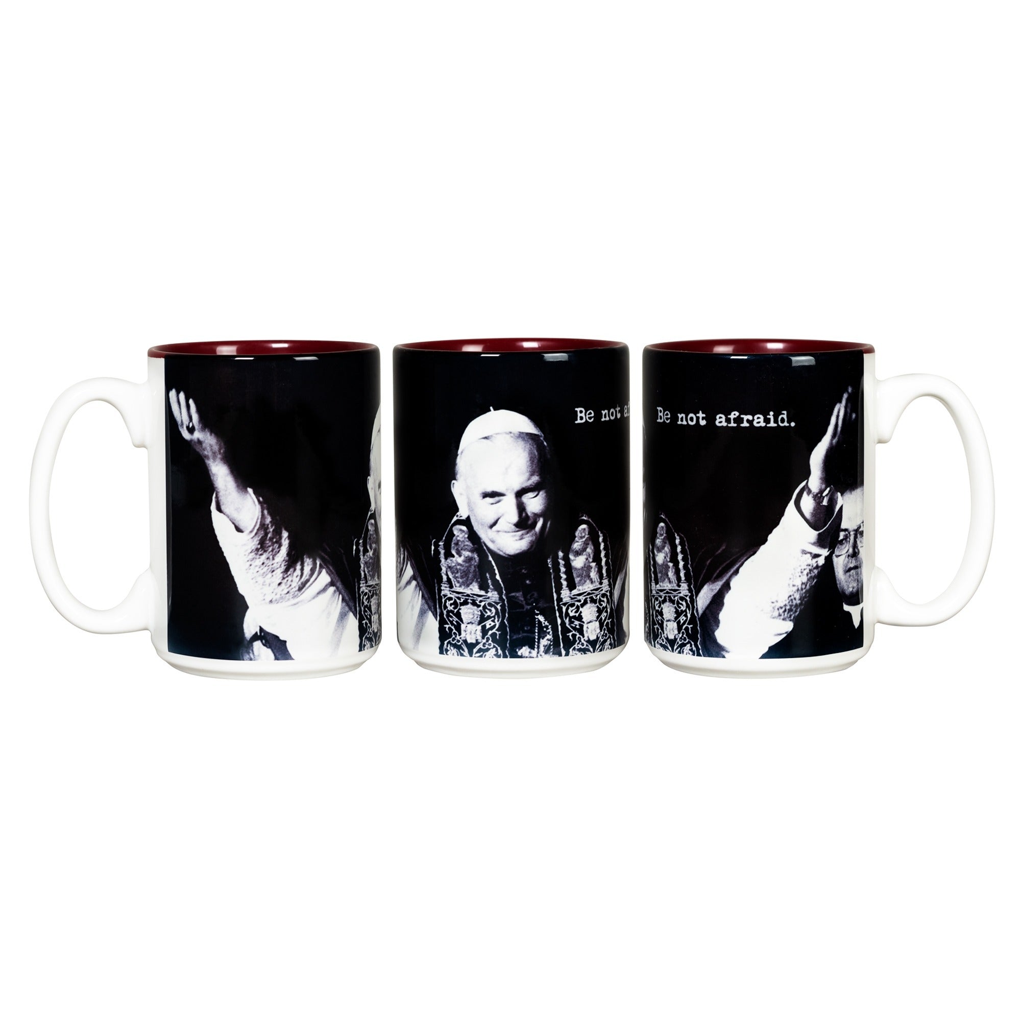 JPII Be Not Afraid Mug