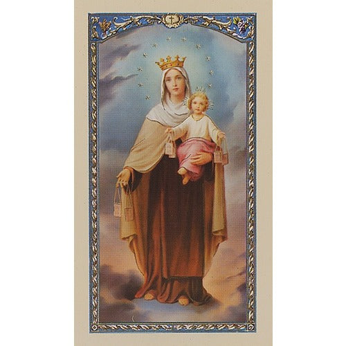 Novena to Our Lady of Mount Carmel - Prayer Card | The Catholic Company®