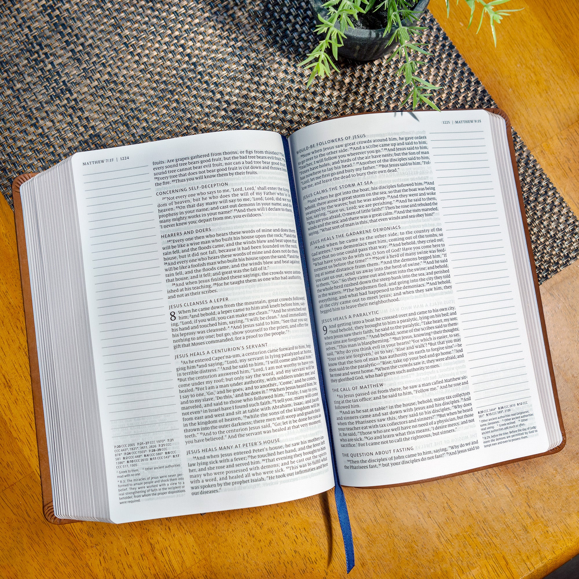 The Ave Catholic Notetaking Bible (Leathersoft)