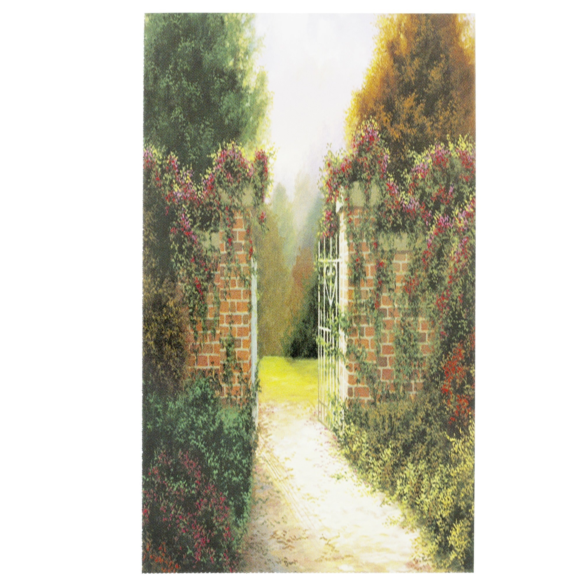 Celestial Gate Personalized Prayer Card (Priced Per Card)