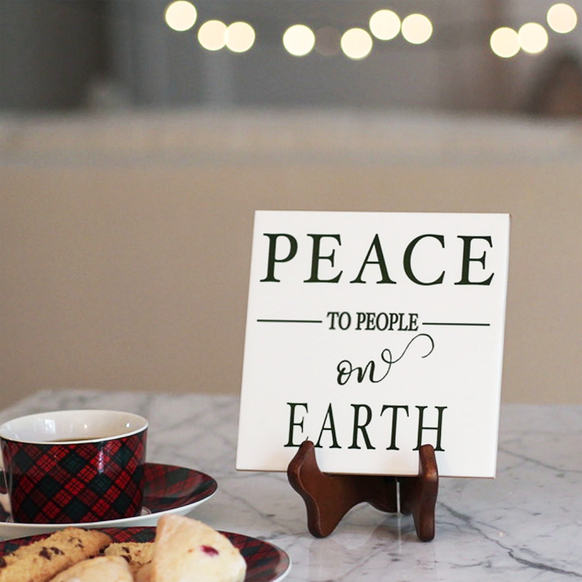 Peace On Earth Tile