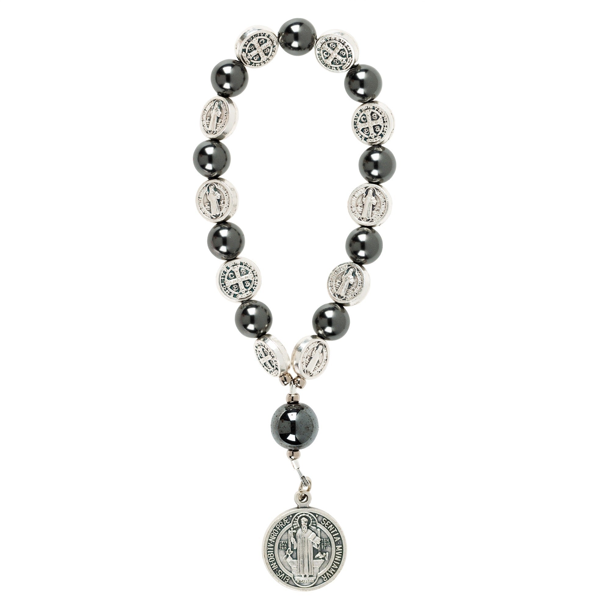 St. Benedict Spiritual Protection Decade Rosary with Card