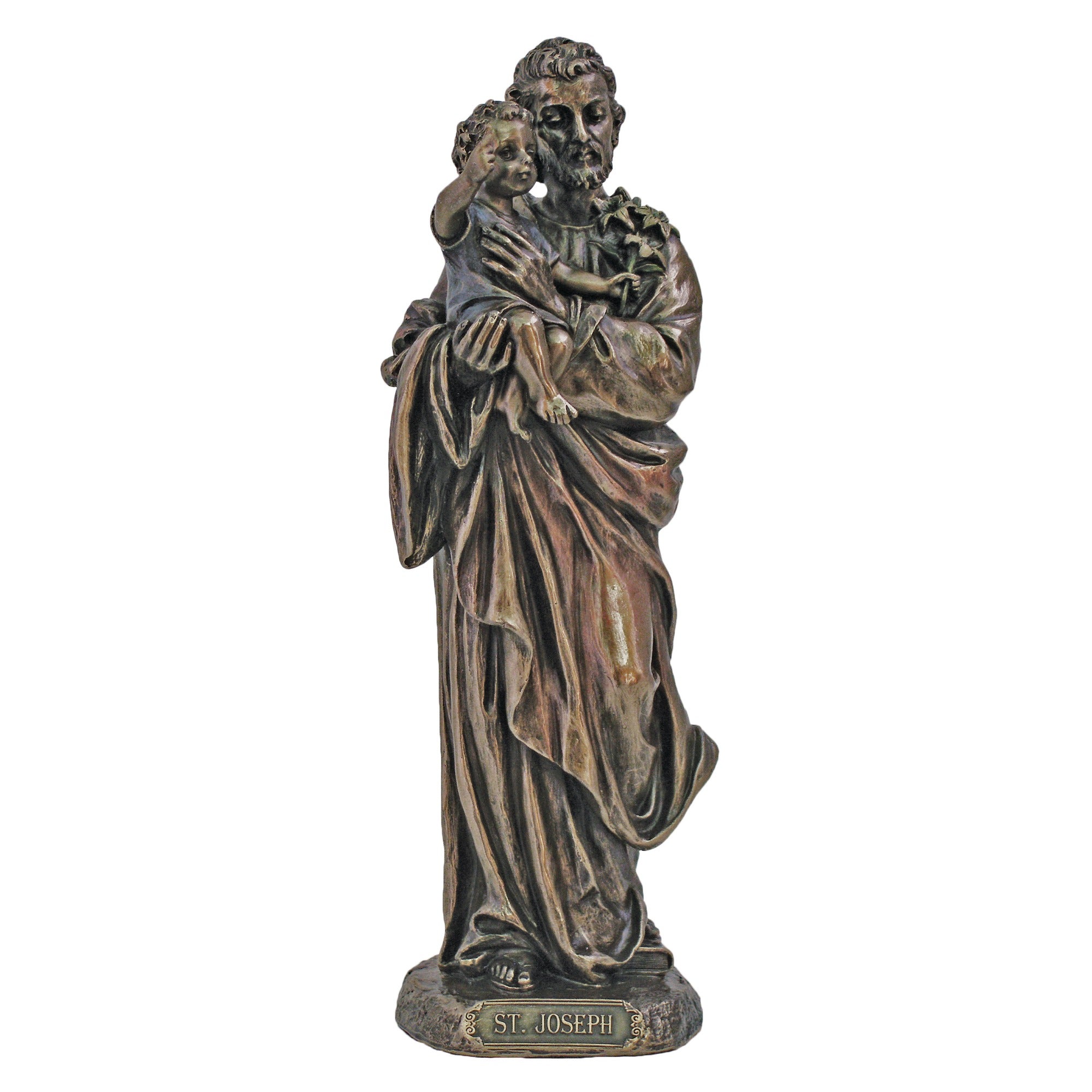 St. Joseph and Child Statue - 8 Inch