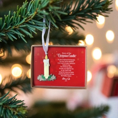 Story of the Christmas Candle Ornament