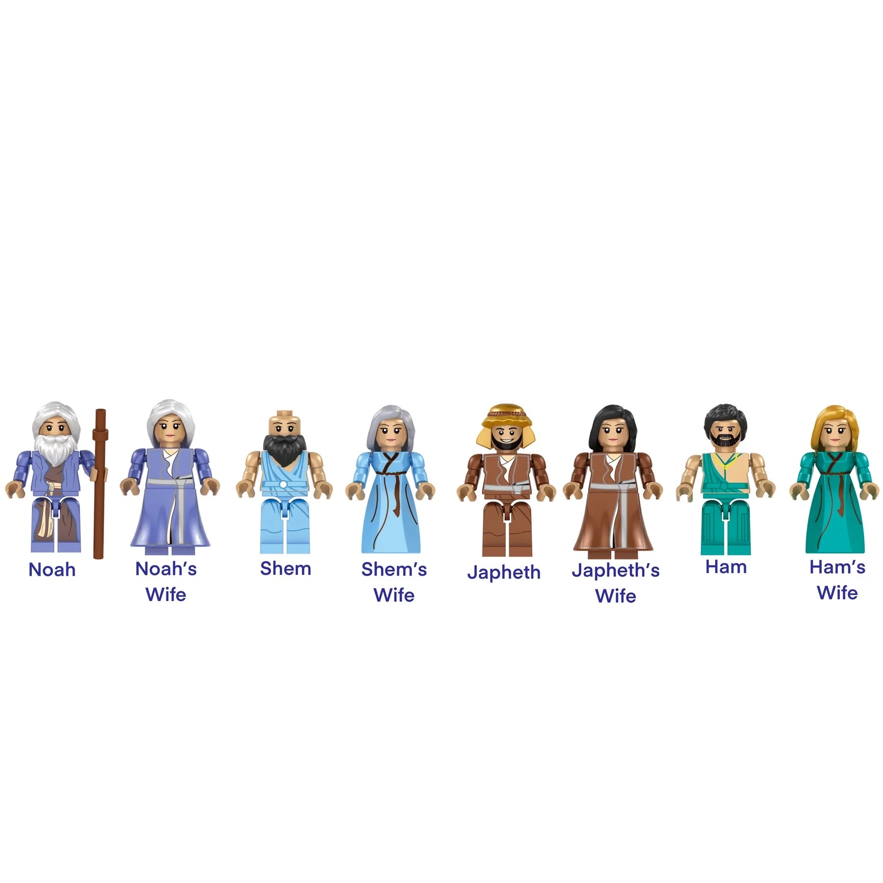 Building Bricks Noah's Ark Play Set for Kids