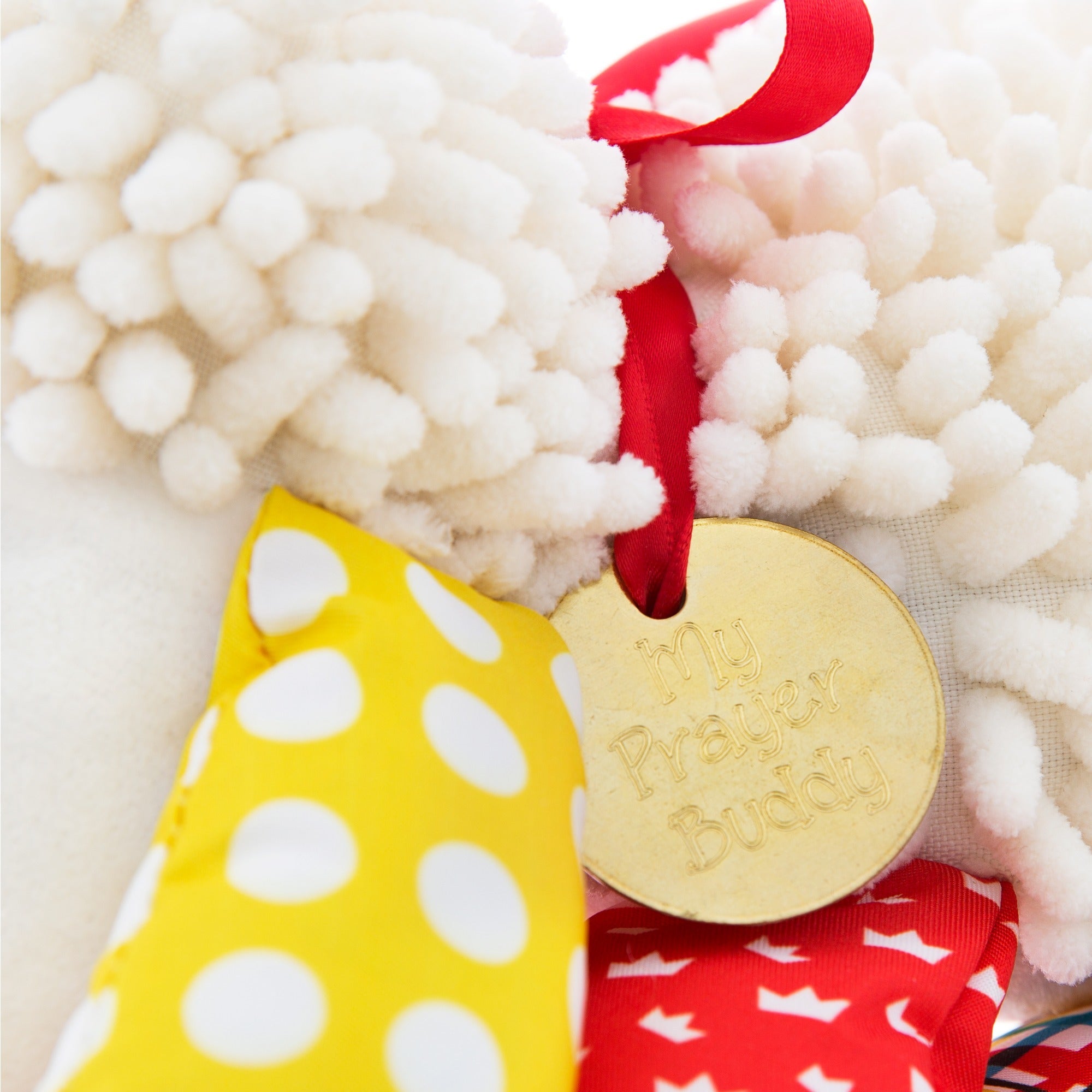 Louie The Lamb Personalized Prayer Buddy