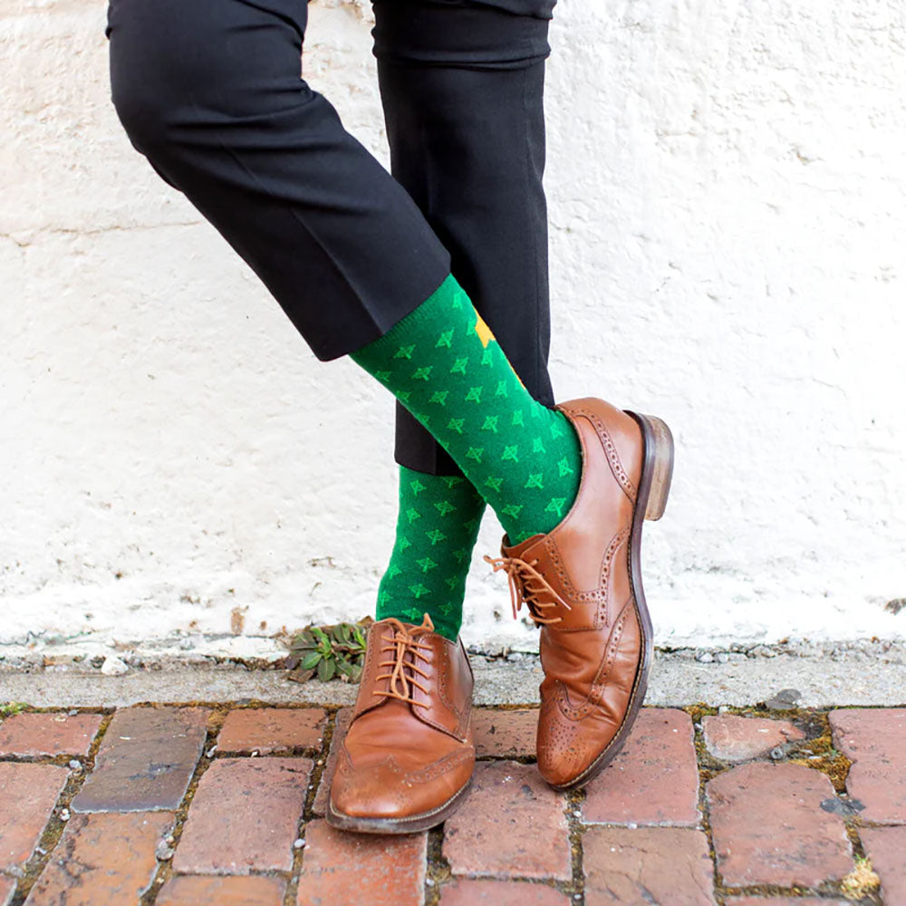 St. Patrick Celtic Cross Adult Socks